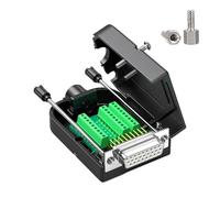 Générique Module de borne à vis DB26 à 26 Broches, Contacts cuivrés, compatibles avec Les appareils en série et en parallèle