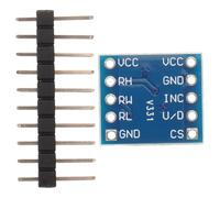 Générique Module Potentiomètre Numérique X9c104s à 100 Positions pour Équilibrage de Pont, Capteur de Mesure de Balance Précis, Module Réglable pour Instrumentation en Laboratoire