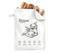 Générique Moisture-Resistant Freshness Beeswax Bag for Sourdough Airtight | Reusable Bread Bag For Bakers Hobbyists Food Fruit Baking Moisture-Resistant Freshness Bakery Home Camping Kitchen