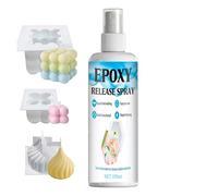 Générique Mold Release Spray - 100ml Fast-Drying Non-Stick | Silicone Mist Mould Releaser | Resin Smooth Agent Molds for Candle Wax Plaster DIY Crafts Art Projects Casting Women Beginner Home Studio