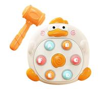 Générique Mole Game Toy, Cartoon Duck Hammer Toy, Interactive Learning Activity, Educational Fine Motor Skill Builder, Fun Knock Play Set, Made from Abs Material, 6.3x6.3x2.09in