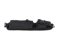 Générique Molle Compact Pouch Sac Bandoulière Portable Pochette Utilitaire Nylon Imperméable Accessoires Rangement Mousqueton Fixé Adapté Déplacement Act, Noir, 39 x 8,5 x 5 cm