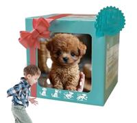 Générique Mon Chiot Robot réaliste, Mon Chien de Jouet de Chiot Robot, Un Jouet éducatif Court en Peluche, Marche, aboiement, Queue waggin