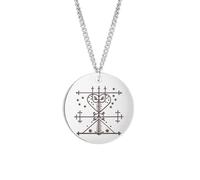Générique Mon collier pendentif Maman Brigitte pour femmes Chaîne de collier en serr du cou Vaudou Lwa Colliers bijoux religieux