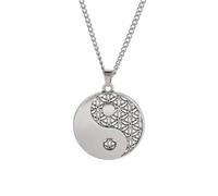Générique Mon collier Style Yin-Yang Taichi Philosophie Taoïste Symbole Fleur de Vie Colliers Amulette Bijoux Cadeaux pour hommes