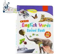 Générique Mon Premier Jouet Sonore Anglais - Plus De 470 Mots, 21 Thèmes, Jeu De Mots Amusant, Jouet éducatif pour Le Langage, éducation Scolaire Et Cadeau éducatif Idéal, Jouets électroniques(0-6)