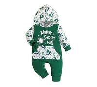 Générique Mon Premier Noel, Ensemble Noel Bebe Cadeau BéBé 6 Mois Combinaison Bebe Famille Impirmé des Cerfs Costume NoëL Pyjama BéBé 0-12 Mois Enfants Bambin Filles GarçOns