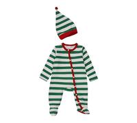 Générique Mon Premier Noel, Pull De NoëL Ensembles Fille Combinaison Bebe Garcon Hiver Enfant Pull Barboteuse Vetements Bebe Fille Noel 0-24 Mois / 3Pcs BéBé GarçOns Filles