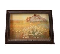 Générique Mona Lisa Cat Scratcher Bed, Cat Living in Famous Painting, Mona Lisa Cat Bed, 4D Oil Painting Frame Nest, Easy-to-Assemble Bed Couch Cave Condo Creative Home Decoration (K,Brown Frame)