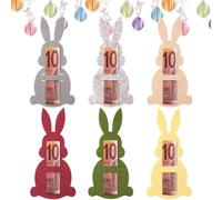 Générique Money Clip for Men - 6 Pieces Compact Bunny Party Supplies | Versatile Easter Bunny Card Holders,for Halloween New Year Eve Wedding Party Kids Adults Family Friends Home Decor Car Holiday