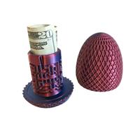 Générique Money Maze Puzzle Box - Décoration De Bureau Amusante Jeux De Casse-tête | Puzzle 3D En Forme D'œuf, Pour Noël, Anniversaire, Vacances, Adolescents, Garçons Et Filles, Étagère De Bureau Fami