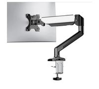 Génerique Monitor Arm, Support de Bras for écran Unique, Mouvement Complet avec Rotation à 180° et Rotation à 360° for Un réglage Flexible, Support de Bureau(Silver)