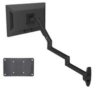 Générique Monitor Stand, DL-7013 17-38 "Ressort mécanique en Acier en Aluminium Support de Moniteur LCD Support Mural TV Bras Long 2-10kg 3-11kg 100x100 200x200,for Home(with Adaptor 3)