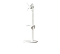 Générique Monitor Stand, Meuble TV sur roulettes for téléviseurs à écran Plat incurvé de 10 42 Pouces, réglable en Hauteur avec étagère/Plateau VESA 200x200mm,for Home(BET300 with clamp)