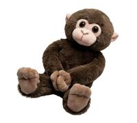 Générique Monkey Plush Doll - Hanging Long Arms Design, Cute Realistic Animal Soft Toy | Stuffed Monkey with Durable Stitching for Children Adults, Party Gift, Nursery Decor, Room Display, Travel Use