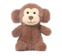 Générique Monkey Stuffed Animal | Huggable Monkey - Soft Stuffed Animal Plush Toy for Nursery Bedroom Home Decor Kids Birthday Christmas
