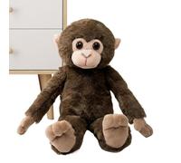 Générique Monkey Stuffed Animal,with Long Hands Realistic Soft Toys - Cuddly Plush Toys Stuffed Animals | for Kids Girls Boys Fans Adults Office Bedroom Living Room Travel Birthday Party