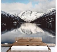 Générique Mont Saint Helens Volcan Papier Peint 366 x 254 cm (B x H) 3D Lac Mural Poster Murale Intissé pour Chambre Salon Restaurant Personnalisé Décoration Personnalisé Décoration Murale W-1005