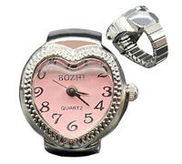 Générique Montre à Bague Vintage,Montres à Anneau élastique à Quartz avec Bande Extensible | Montres créatives pour Femmes et Hommes, Montres à Anneau élastique à Quartz, Accessoire de fête