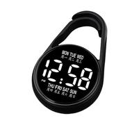 Générique Montre À Clip,Étanche Précise Smart LED Électronique - Compagnon D'Étude Montre À Clip Horloge,pour Les Voyages Road Trips Préparation D'Examens Tests en Extérieur À La