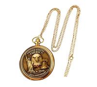 Générique Montre à Gousset avec chaîne,avec chaîne et mécanique, Accessoires de Mode | 250ème Montre à Gousset rétro pour père | pour Hommes Femmes Bureau Maison Voyage Mariage Soirée Fête des Pères