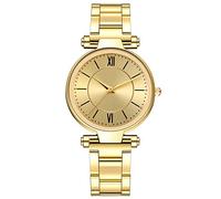 Générique Montre à Quartz analogique en Acier pour Femme avec Bracelet en Acier Inoxydable Montre décontractée pour Femme Valentine Coffret (Gold, One Size)