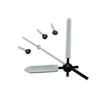 Générique Montre à Quartz Noire 6 Aiguilles VK63, chronographe, C3 Vertes Lumineuses for VK63A VK64, Accessoires de Mouvement(Bianco)