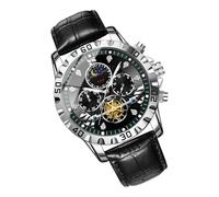 Générique Montre Automatique, Montres pour Hommes - Montre chronographe élégante | Accessoires de Mode multifonctionnels, minuterie personnelle étanche pour l'usure Aily