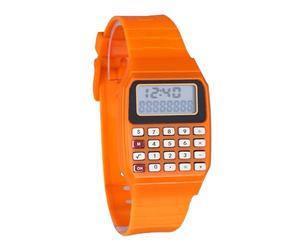 Générique Montre-Bracelet électronique à Calculatrice de Date et d'heure en Silicone à usages Multiples Montres Connectées pour Hommes