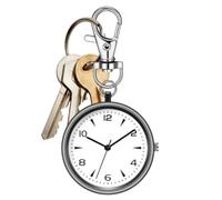 Générique Montre De Poche Montre Gousset avec Fermoir à Clé | Horloge Silencieuse Unisexe pour Sac à Dos École Maison Bureau Extérieur Hommes Femmes