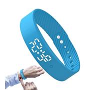 Générique Montre de Rappel d'alarme vibrante - Horloge silencieuse avec 3 alarmes Quotidiennes | Montre de Rappel réglable en Silicone pour Adultes Adolescents Personnes âgées Chambre Voyage Fitness