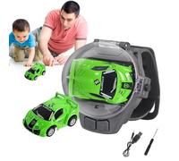Générique Montre de Voiture télécommandée - Mini véhicule de Course USB 2,4 GHz, Montre de Voiture de Course | Voitures télécommandées pour garçons et Filles Cadeaux d'anniversaire du Nouvel an