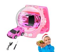 Générique Montre de Voiture télécommandée - Mini véhicule de Course USB 2,4 GHz, Montre de Voiture de Course | Voitures télécommandées pour garçons et Filles Cadeaux d'anniversaire du Nouvel an