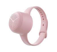Générique Montre Haut-Parleur sans Fil - ABS+Silicone, 3.8x3.2cm Lecteur Audio Poignet Étanche | Portable, Batterie Longue Durée, pour Voyage, Moto, Escalade, Entraînement, Vélo