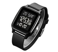 Générique Montre Sport - Bracelet Confort | Cadran Carré Élégant Digitale Cadeau Anniversaire Noël Nouvel an Travail Quotidien Multifonction Rétroéclairage Résistant Étanchéité