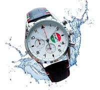 Générique Montres d'affaires pour Hommes, mécanismes d'horloge Masculins | Étui en Acier Inoxydable d'observation pour Hommes, Courroie de Bracelet étanche en Cuir, Accessoires élégants