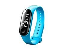 Générique Montres électroniques et de Montres de Sport Luminous LED Men Sensor Women Men's Watch Montre Bracelet Tissu Enfant (L, One Size)