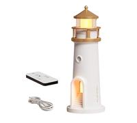 Générique Moon Lamp Projector Night Light, Moon Light Projector Remote Control, Lighthouse Remote Control Moonlight Projection Lamp, Moon Atmosphere Light for Bedroom (Remote Control)