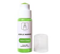 Générique Mop Marker Pen - Quick Drying Water-Based 18mm Tip | Permanent Waterproof 60ml Graffitii Supplies, Markers For Tagging Drawing, Mop Marker For Painting On Metal Glass Paper Wood