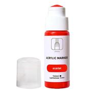 Générique Mop - Permanent Fade-Resistant Ink For Murals, 18mm Tip Acrylic Marker Pen Water-Based, Canvas, Metal, Glass, Paper, Wood, 60ml Mop Marker