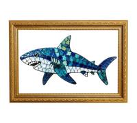 Générique Mosaic Kits for Kids - Octopus Shark DIY Beginner-Friendly Cute