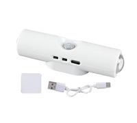 Générique Motion Sensor Light, Auto Glow 3.9x1.2 Inches Lamp with Wireless Feature, Nightlight, Portable Lighting with Modern Style, Wall Decor for Hallway and Bedroom Kitchen and Stairs