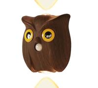 Générique Motion Sensor Light Indoor, Owl Design Magnetic Wall Lamp with 3 LED Colors, Battery-Powered Night Light for Hallway, Stair, Cabinet, Kitchen