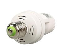 Générique Motion Sensor Light Socket - ABS IR Holder | Voice Control Smart Adapter | 6 Meter Detection For Home Automation