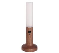 Générique Motion Sensor - Magnetic Motion Light with Wooden Base | Cordless Wall Sconce | Rechargeable Battery Operated, Bedside Table Lamp for Bedrooms Living Rooms Porches