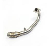 Générique Moto D'échappement Silencieux d'échappement pour XMAX250 pour XMAX300 pour X-Max 250 300 Moto Échappement Avant Échappement Tuyau De Connexion Intermédiaire 51MM