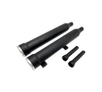 Générique Moto Silencieux D'Échappement Convient pour Indian pour Out pour Soixante pour Bobber 2015-2021 Système Silencieux D'échappement À Enfiler Extrémité Silencieux avec DB Killer(Black)