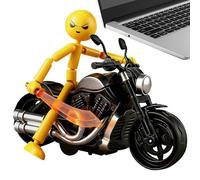 Générique Motorcycle Action Figures - Interactive Educational Toys, Mini Figurines with Fun Features, Collectible Set, Kids Accessory, Learning Toy for Encouraging Imagination Creativity Motor Skills