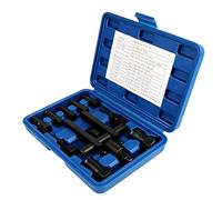 Générique Motorcycle Bearing Puller Set - Inner Bearing Removal Tool Set, Precise Fit Non-Slip Handle Gadgets, Heavy Duty Motorcycle Blind Hole Bearings Extractor for Mechanics Seasonal Maintenance