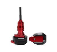 Générique Motorcycle Body Falling Protection Crash Slider Anti Drop Bar Bar Accessoires pour pour Ninja 650 Z650 Z 650(Rosso)